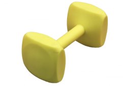 Plastic dumbbell
