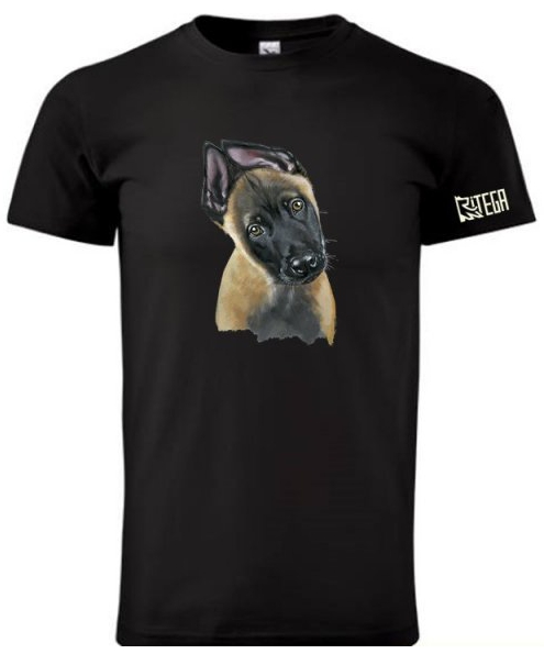 MEN'S T-SHIRT    ,,BOM OUŠKO,,