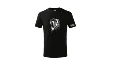 KINDER T-SHIRT ,,BOXER ČERNOBÍLÝ,,