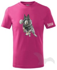 CHILDREN'S T-SHIRT ,,NO BĚH S ČINKOU,,