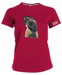 FRAUEN T-SHIRT   ,,BOM OUŠKO,,
