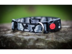 Camouflaged collar, plastic fittings  width 25 mm