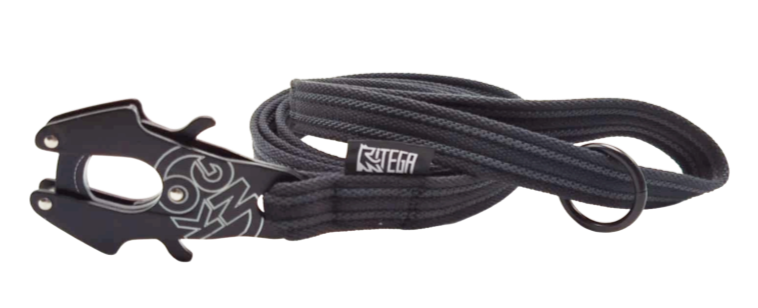 Cotton leash ehit rubber