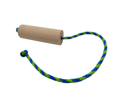 Wood on a string