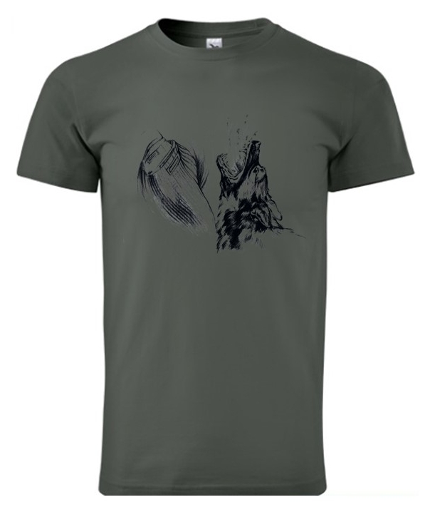 MEN'S T-SHIRT   ,,NO ŠTĚKEJ,,