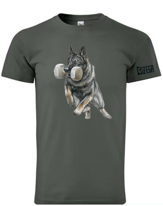 MEN'S T-SHIRT ,,NO BĚH S ČINKOU,,