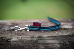 Rubberized leash ,,couračka" width 20 mm