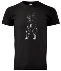 PÁNSKE TRIČKO  ,,NO V LEŽE,,