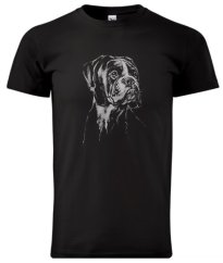 MEN'S T-SHIRT ,,BOXER BLACK&WHITE,,