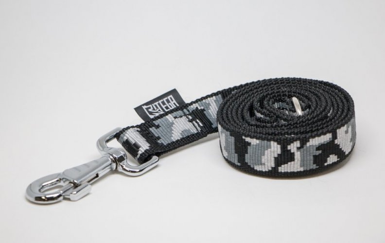 CAMOUFLAGED LEASH 25 MM WIDE