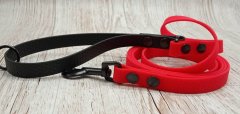 Leash 20 mm main color RED
