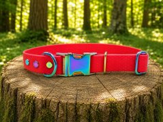 HEXA EXKLUSIVES REGENBOGEN TRIDEN-HALSBAND