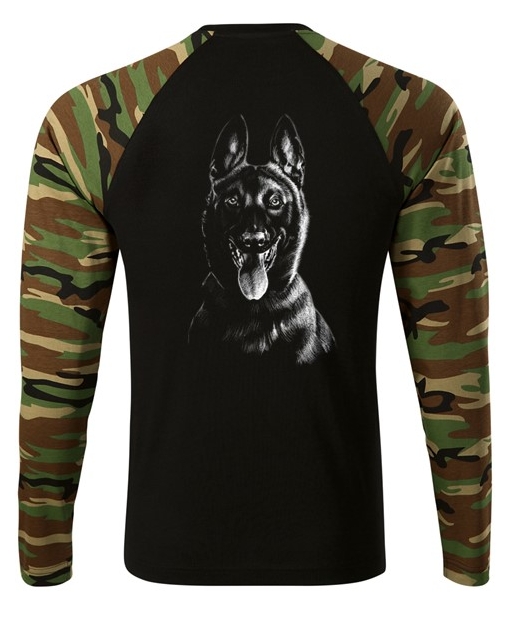 T-SHIRT LONG SLEEVE  ,,BOM MALINA,,
