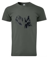 MEN'S T-SHIRT   ,,NO ŠTĚKEJ,,