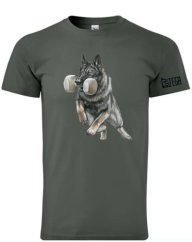MEN'S T-SHIRT ,,NO BĚH S ČINKOU,,