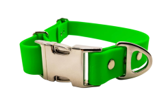 Kragen Aqua exklusive silberne Beschläge