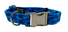 Camouflaged collar with metal fittings width 25 mm