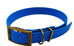 Obojek aqua exklusiv staromosazná přezka