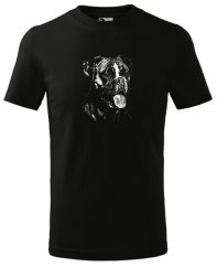 KINDER T-SHIRT ,,BOXER PORTRÉT"