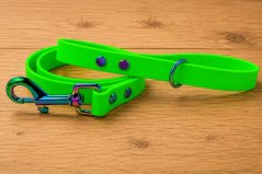 Leine aqua exclusiv regenbogen hardware