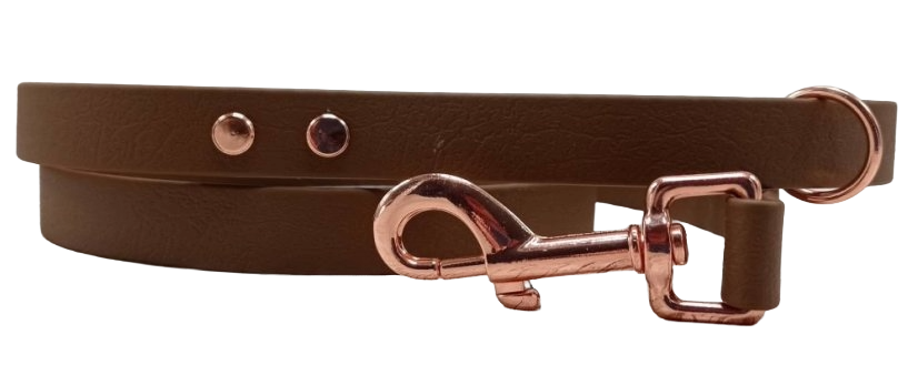 Leash aqua exclusiv pink hardware