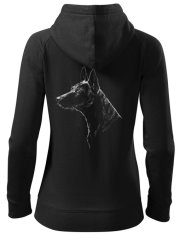 WOMEN'S SWEATSHIRT WITH ZIP ,,Z BOKU,,