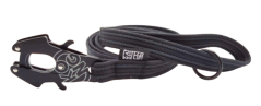 Cotton leash ehit rubber