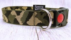 Obojok maskáčovaný plastové kovanie šírka 40 mm