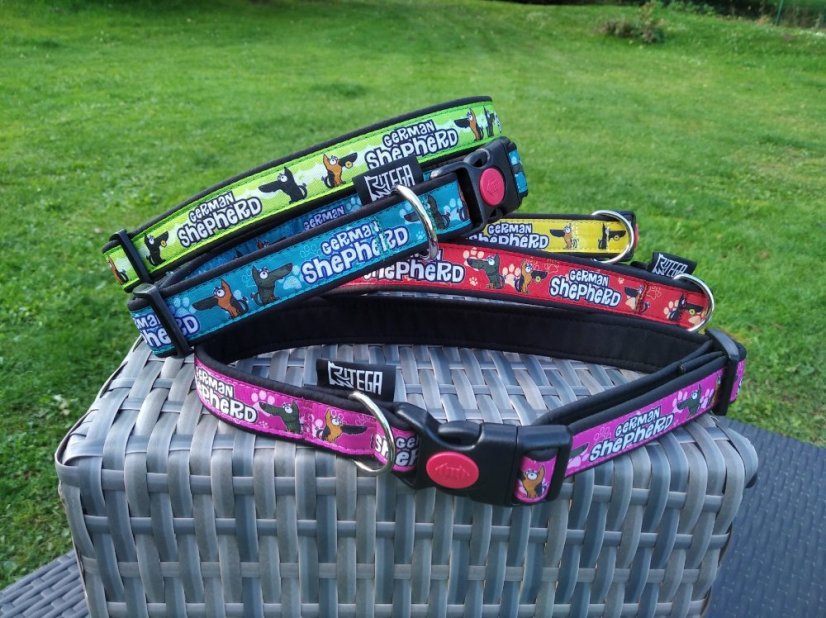 COLLAR GERMAN SHEPHERD  2,5 cm