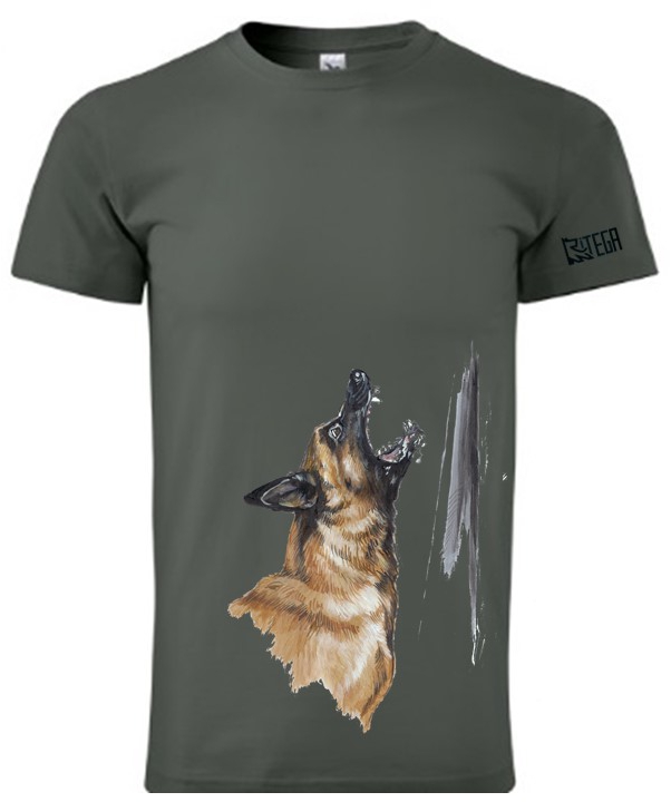 MEN'S T-SHIRT   ,,BOM MAKETA,,