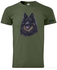 MEN'S T-SHIRT   ,,CHODSKÝ PES,,