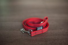Leash rubberized  width 15 mm