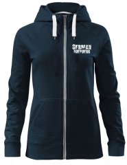 DAMEN-SWEATSHIRT MIT REISSVERSCHLUSS ,,NO VLKOŠEDÝ,,