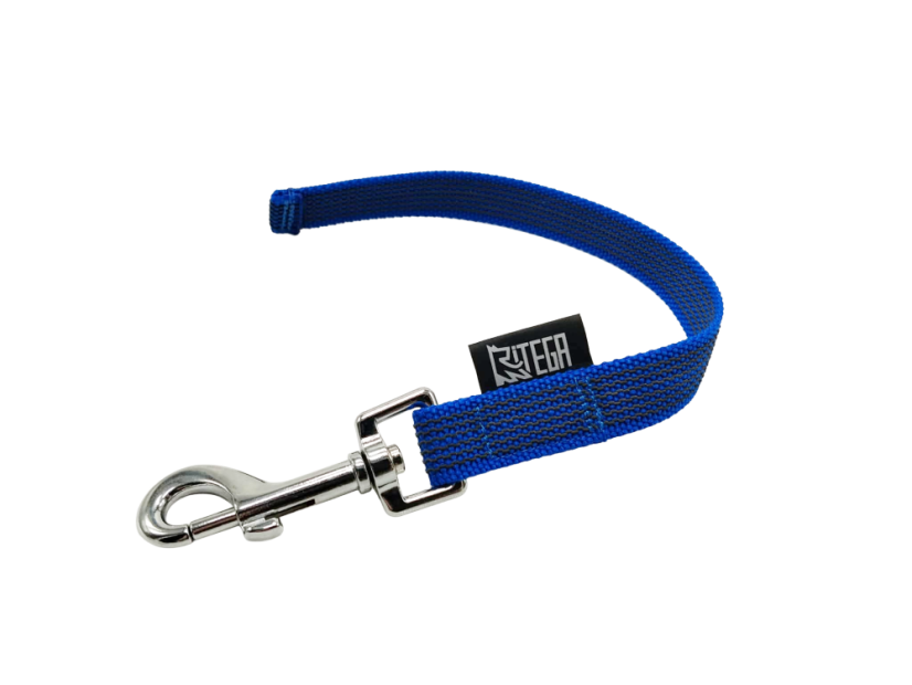 Rubberized leash ,,couračka" width 20 mm