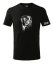 CHILDREN'S T-SHIRT ,,BOXER ČERNOBÍLÝ,,