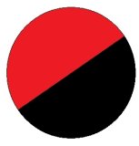 red / black