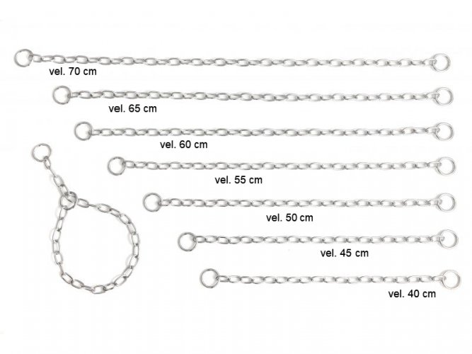 CHAIN COLLAR ,, STAINLESS STEEL ,,