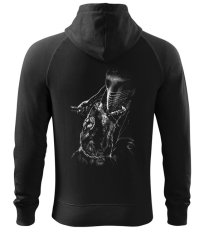 HERREN SWEATSHIRT MIT REISSVERSCHLUSS  NO ,,OBRANA,,
