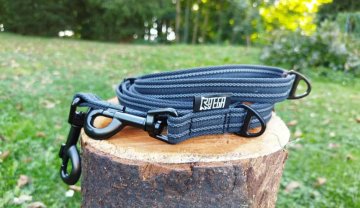 Přepínací bavlněné vodítko s gumou