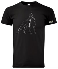 HERREN-T-SHIRT ,,BOM LIŠKA,,
