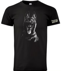 HERREN-T-SHIRT  ,,BOM MALINA,,