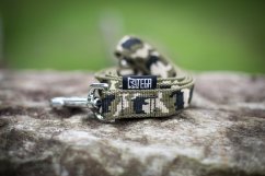Camouflaged leash 25 mm