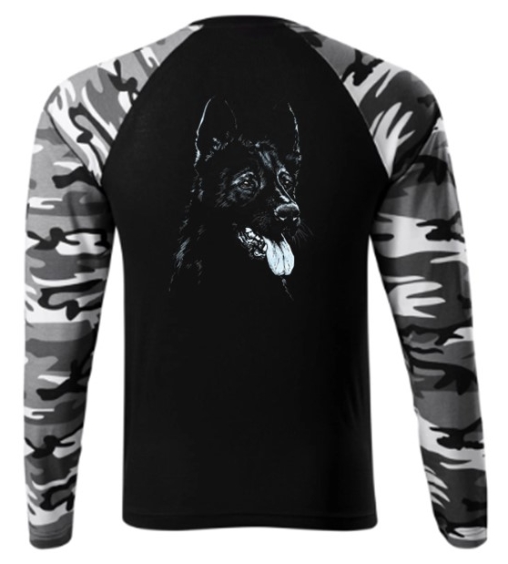T-SHIRT LONG SLEEVE ,,NO VLKOŠEDÝ,,