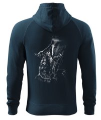 HERREN SWEATSHIRT MIT REISSVERSCHLUSS  NO ,,OBRANA,,