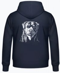 UNISEX MIKINA KLOKANKA  " RTW ČERNOBÍLÝ"