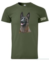 MEN'S T-SHIRT   ,,BOM PORTRÉT,,