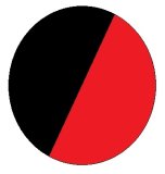 Schwarz / Rot