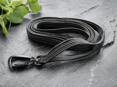 Leash rubberized with bottom hold