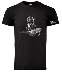 MEN'S T-SHIRT    ,,BOM RUKÁV,,