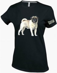FRAUEN T-SHIRT ,, ,,MOPSÍK,,